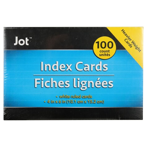 View Jot 4x6 in. Ruled Index