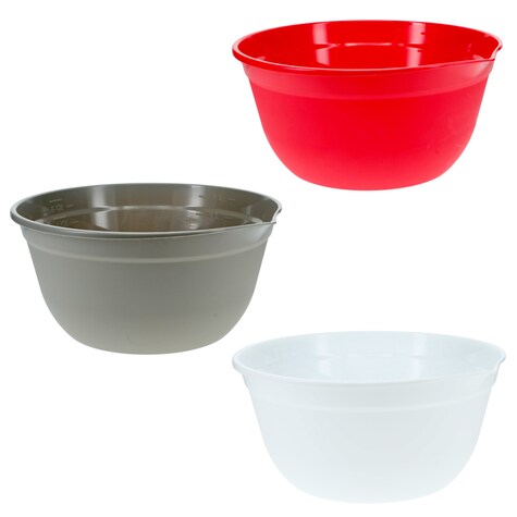 View Plastic Mixing Bowl, 6 qt.
