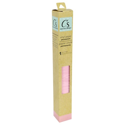 View Crafter's Square Light Pink Vinyl
