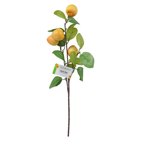 View Floral Garden Artificial Peach Fruit