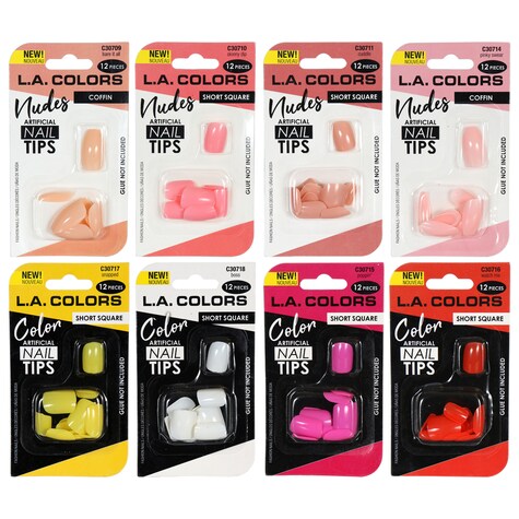 View L.A. Colors Artificial Nail Tips,