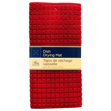 View Home Collection Red Microfiber Dish