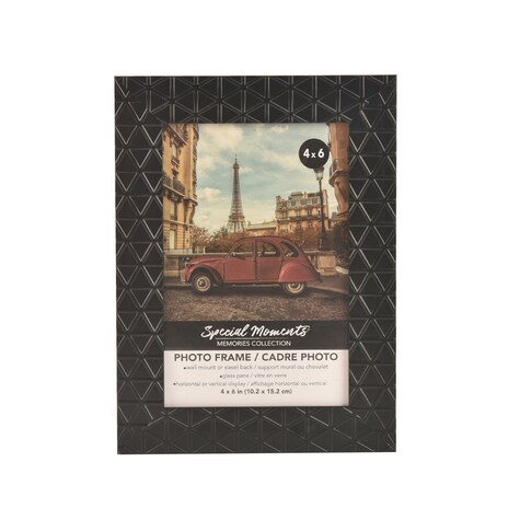 View Special Moments Black Triangle Embossed