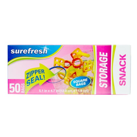 View Surefresh Zipper Seal Snack Storage
