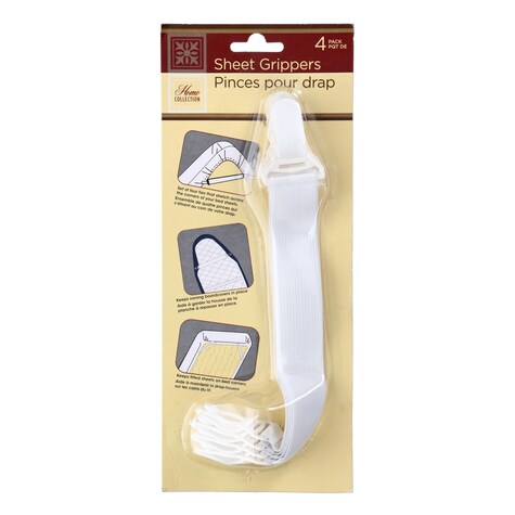 View Bed Sheet Straps, 4pc. Sets