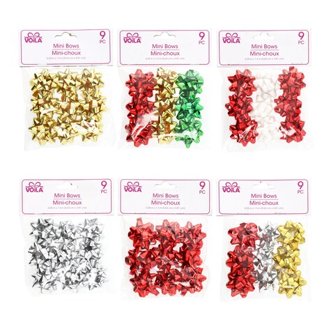 View Voila Classic Mini Gift Bows,