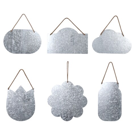 View Crafter's Square Galvanized Metal Hanging
