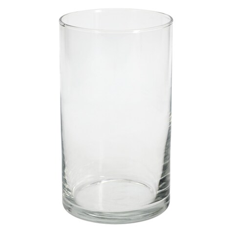 View Clear Glass Cylinder Vases, 6.0