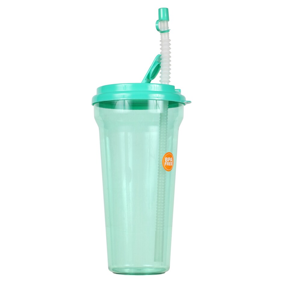 Botella de Agua Jumbo con Pitillo Pa Mantenerte Fresco y Activo 2