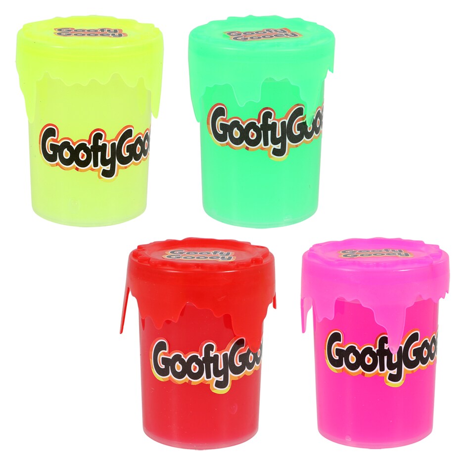 Bulk Goofy Gooey Volcano Cup Slime, 3.53oz. Cups Dollar Tree