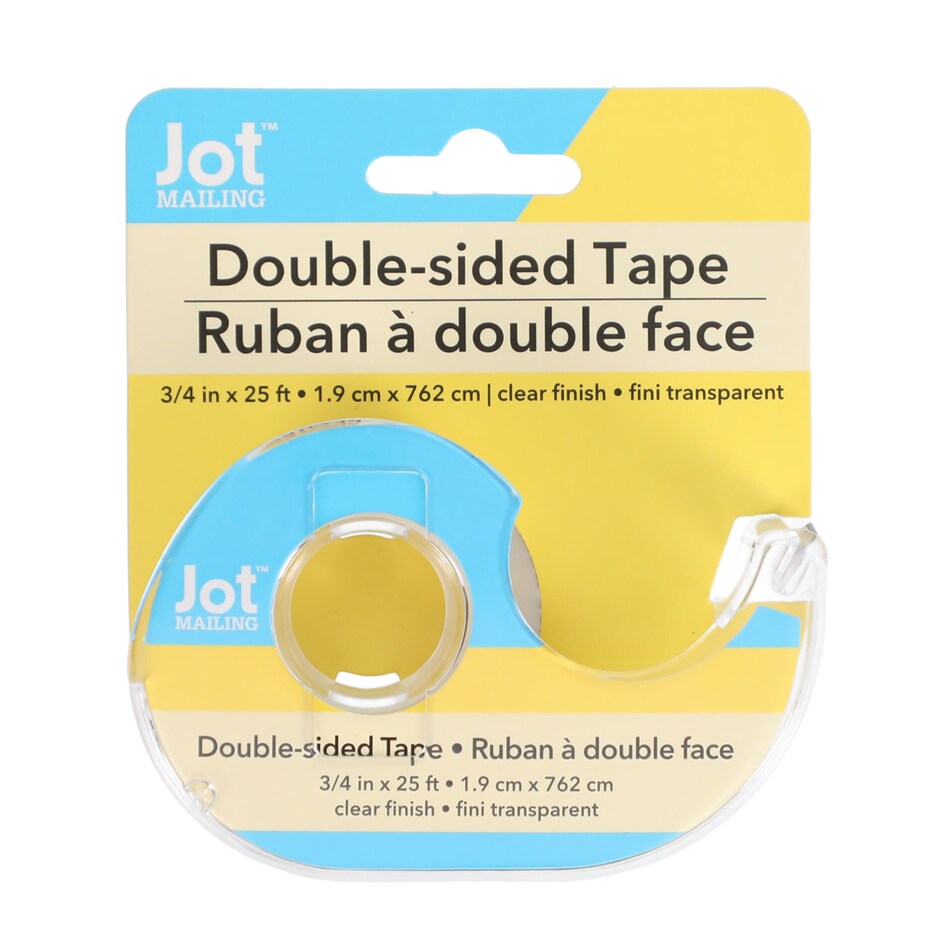 Cinta Doble Cara Jot Transparente 8 Yardas - Pa To Tus Proyectos y Regalos 2