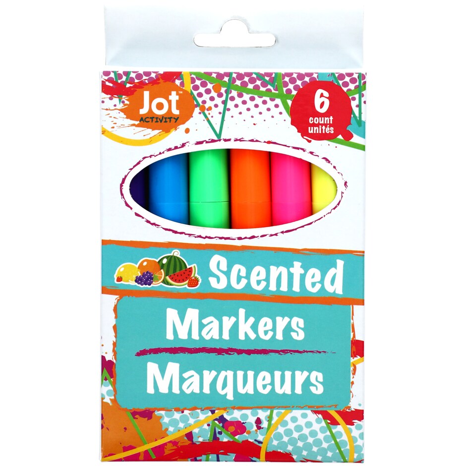 Marcadores Jot Surtidos de 6 Colores, Pa Dibujar y Crear Sin Limites 3