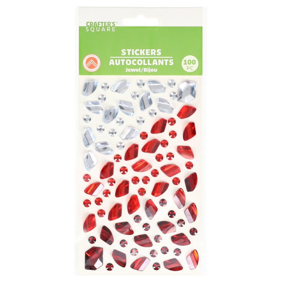 Stickers Ombre Crafters Square: 100 Unidades pa Decorar con Estilo 2