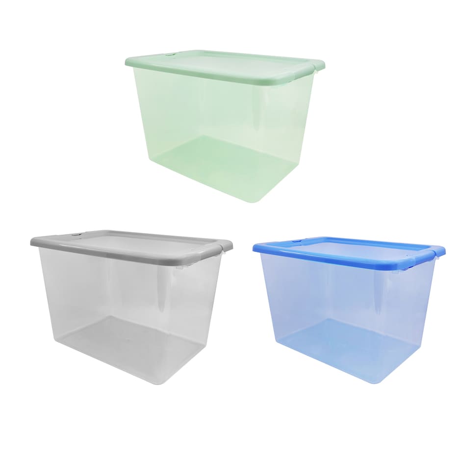 Caja de Contenedores con Tapa de Clip - 12 Unidades - 20 qt 2