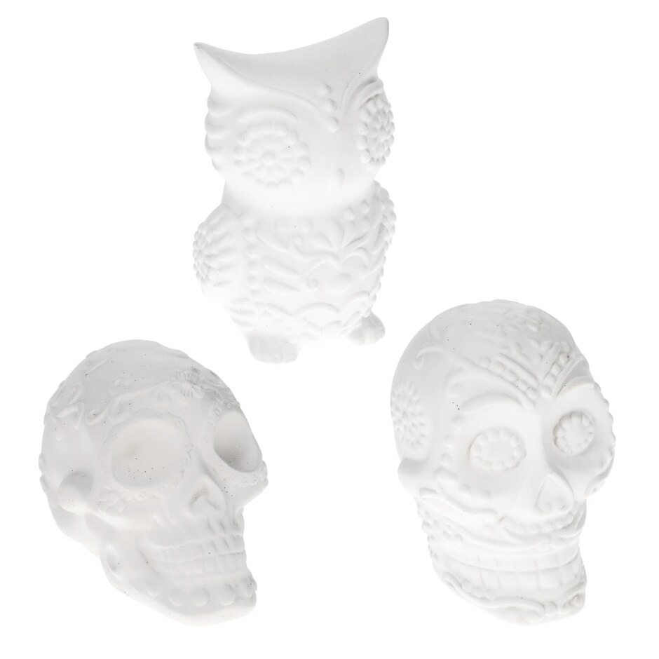 Halloween DIY Ceramic Figures