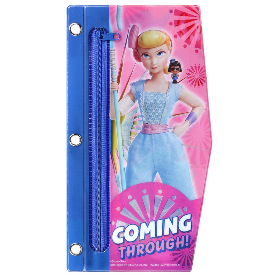 Bulk Licensed Character PVC 3Prong Pencil Pouches Dollar Tree