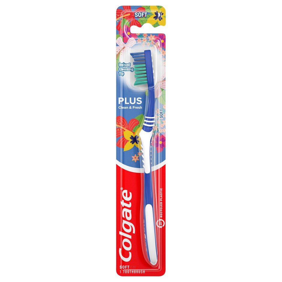 Cepillo Colgate Plus Suave para Dientes y Encias Frescas 1 Unidad 2