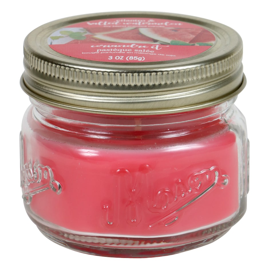 Bulk Salted Water Candle, 3oz. Mason Jar Dollar Tree