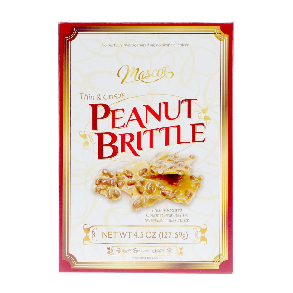 Mascot Peanut Brittle, 4.5 oz. Dollar Tree