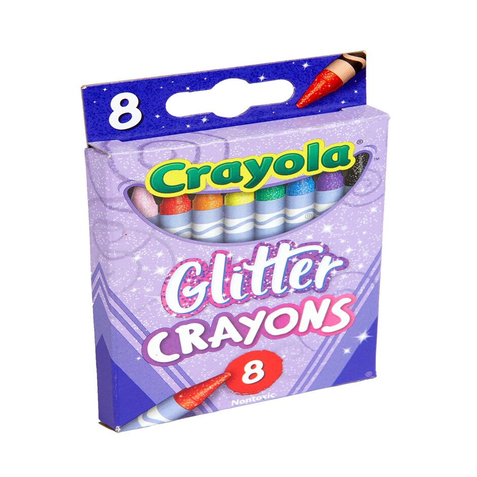 Crayola Creyones con Brillo, 8 Unidades - Para Dibujos Que Resaltan 2