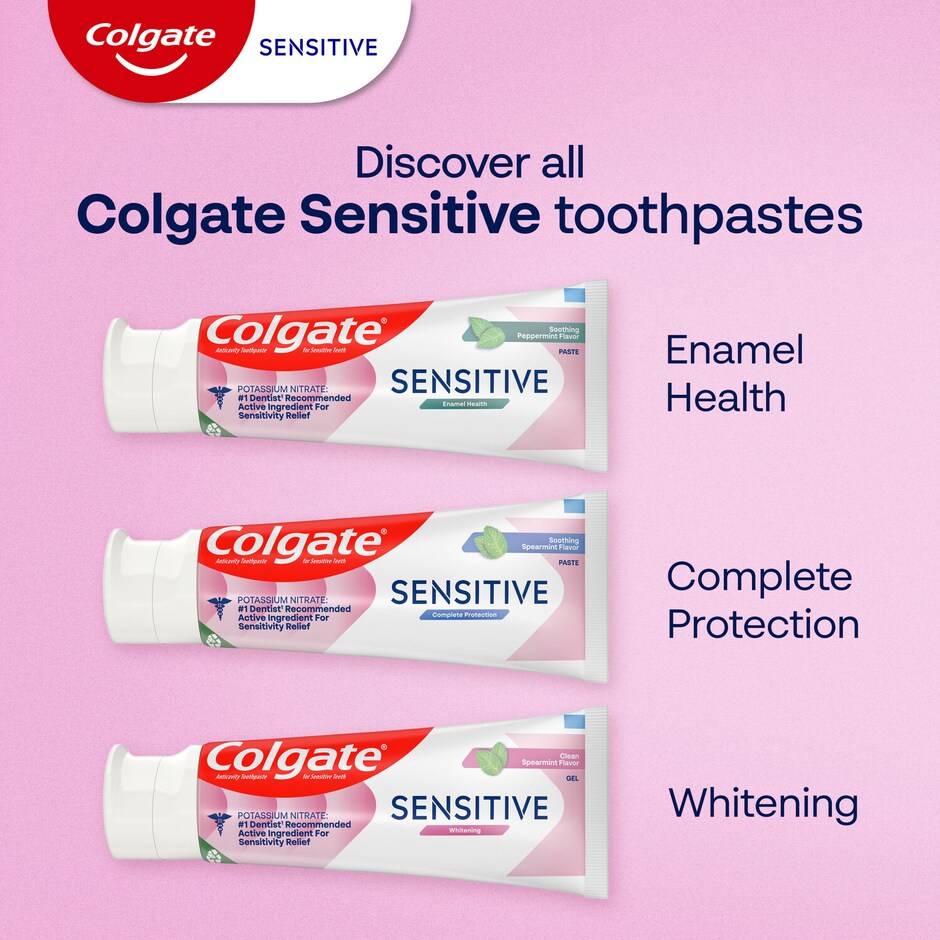 Colgate Sensitive Proteccion Completa Pasta Dientes Sensibles Viaje 2