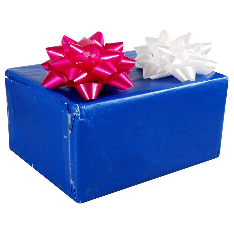 Dale un Toque Chulo a Tus Regalos con Estos Lazos Brillantes - Paquete de 2 2