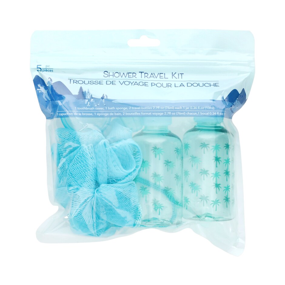 Kit de Viaje April Bano y Ducha 5 Piezas Colores Surtidos 2
