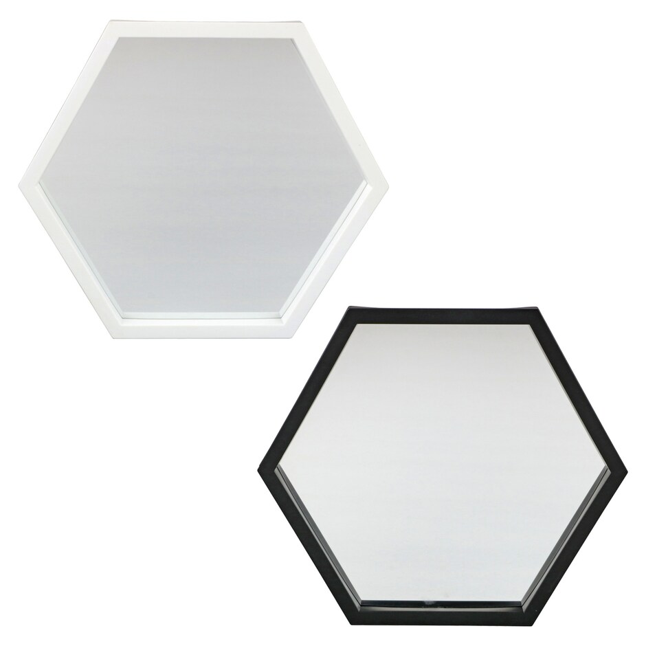 Hexagon Mirrors Dollar Tree