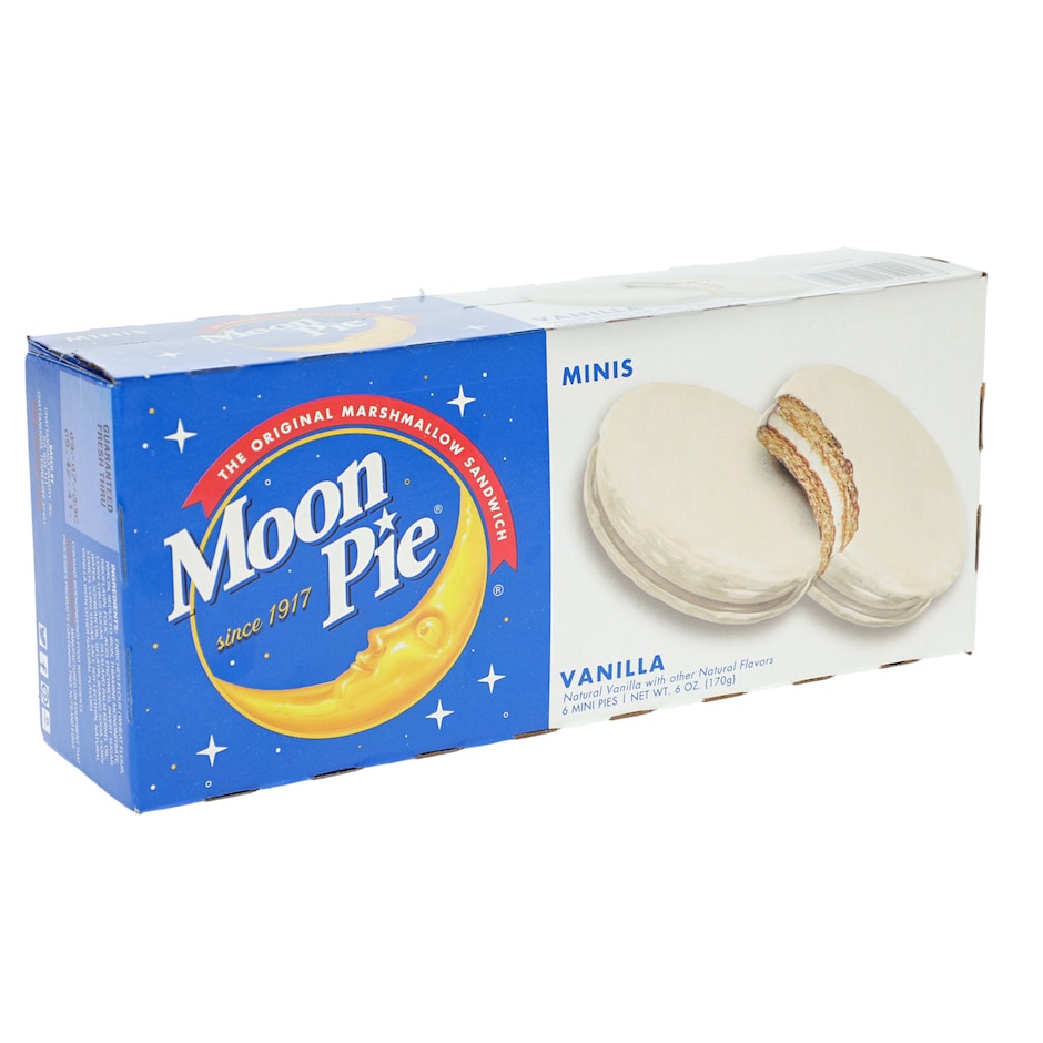Moon Pie Vanilla Minis Marshmallow Sandwiches, 6-ct. Box