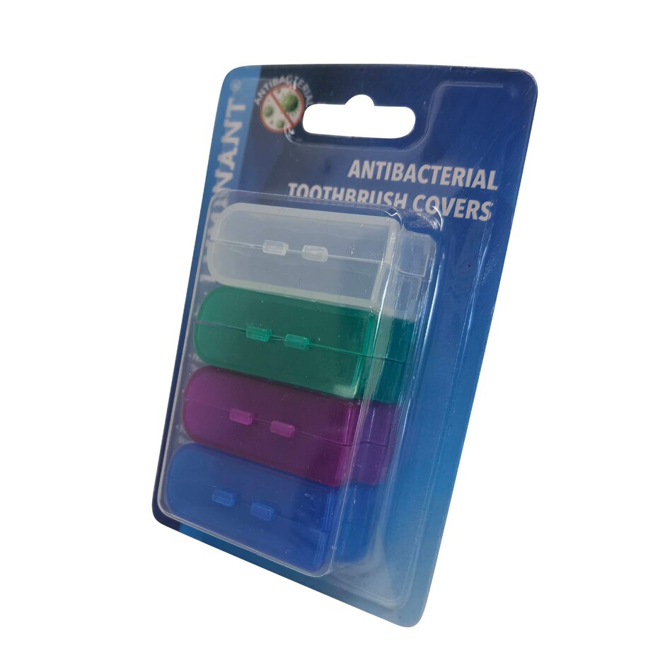Forros Luminant Antibacteriales para Cepillos, 4 Unidades 2