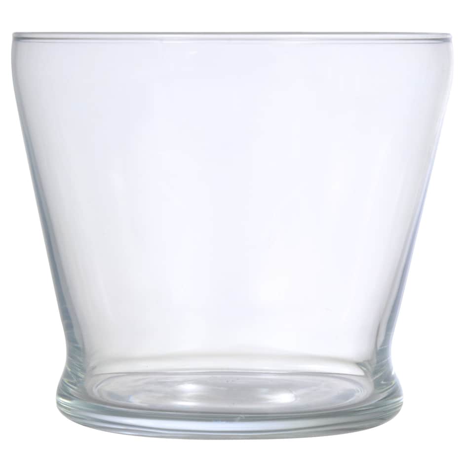 Roman Urn Clear Glass Candleholders, 3.25x4.5 in.