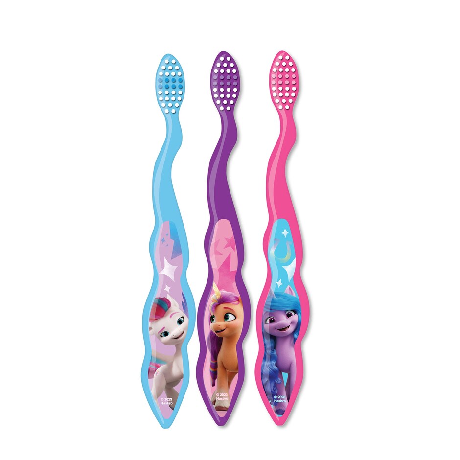 Cepillos de Dientes Firefly pa Ninos, Personajes Chulos, Pack de 3 2
