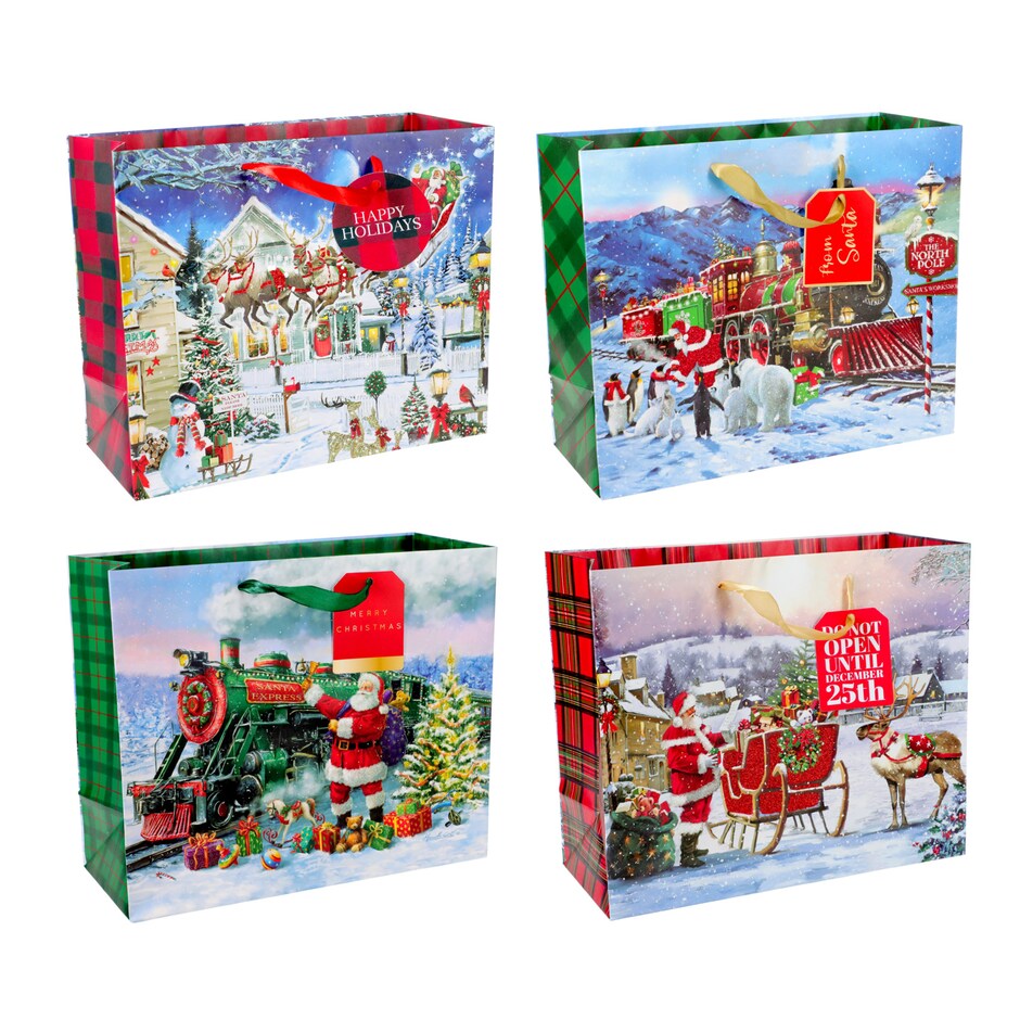 Christmas Gift Bags, Gift Wrapping & Boxes