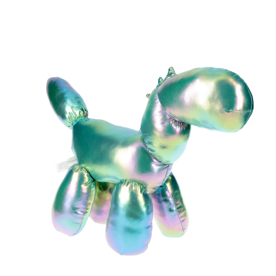 Muneco Peluche Animal Globo Iridiscente Colores Surtidos Paq 12 und 2