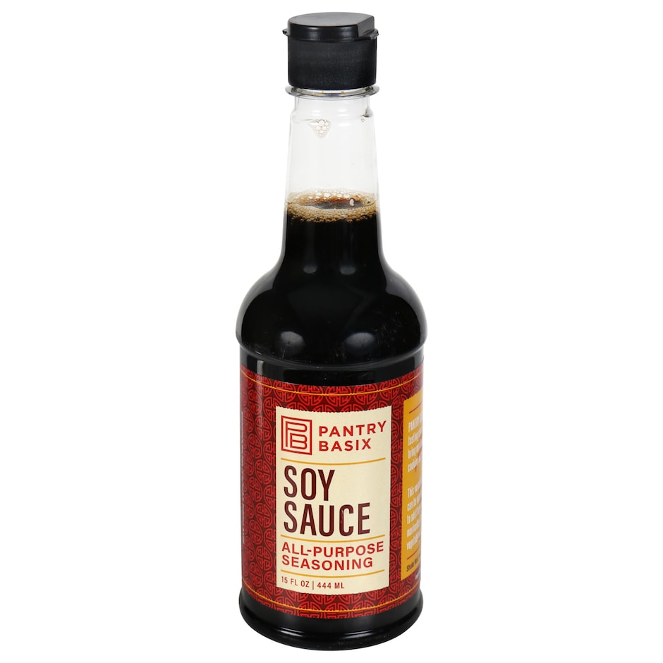 Pantry Basix Soy Sauce, 15oz.