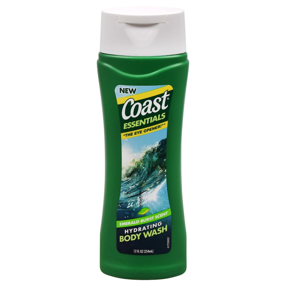 Bulk Coast Essentials Emerald Burst Scented Body Wash, 12 oz. Bottles