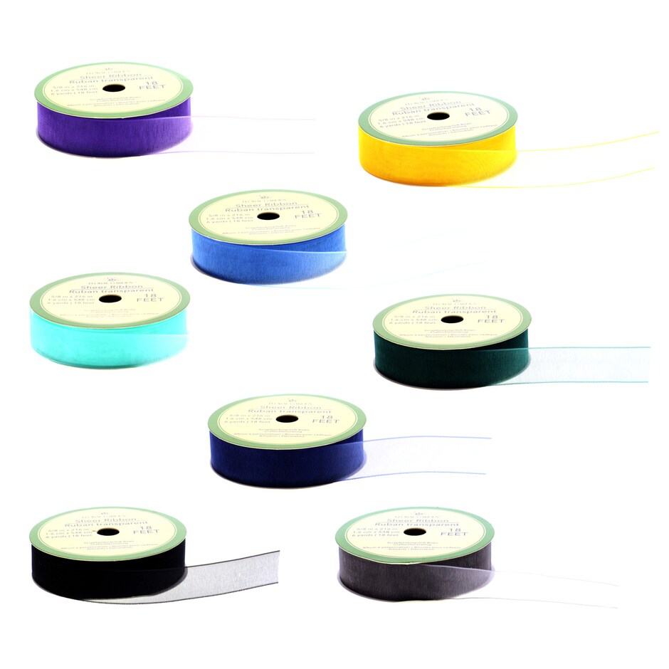 Ribbons, Deco Mesh, Raffia Ribbons & More