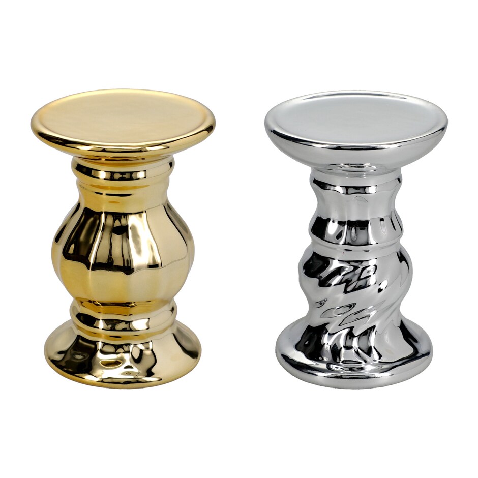 Portavelas Metalicos 2.7x4 pulg. Decora con estilo y protege tus muebles 2