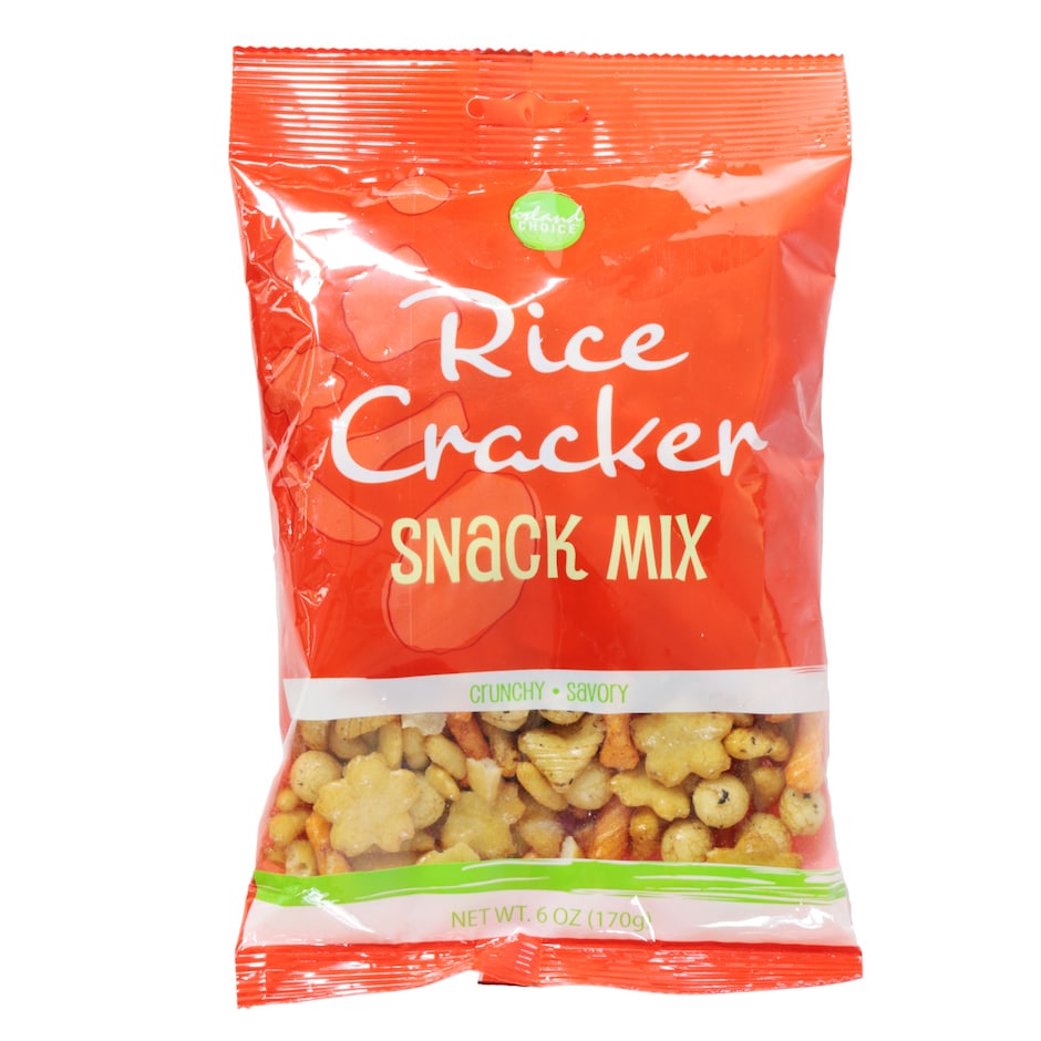 Bulk Island Choice Rice Cracker Snack Mix, 6 oz. Bags Dollar Tree