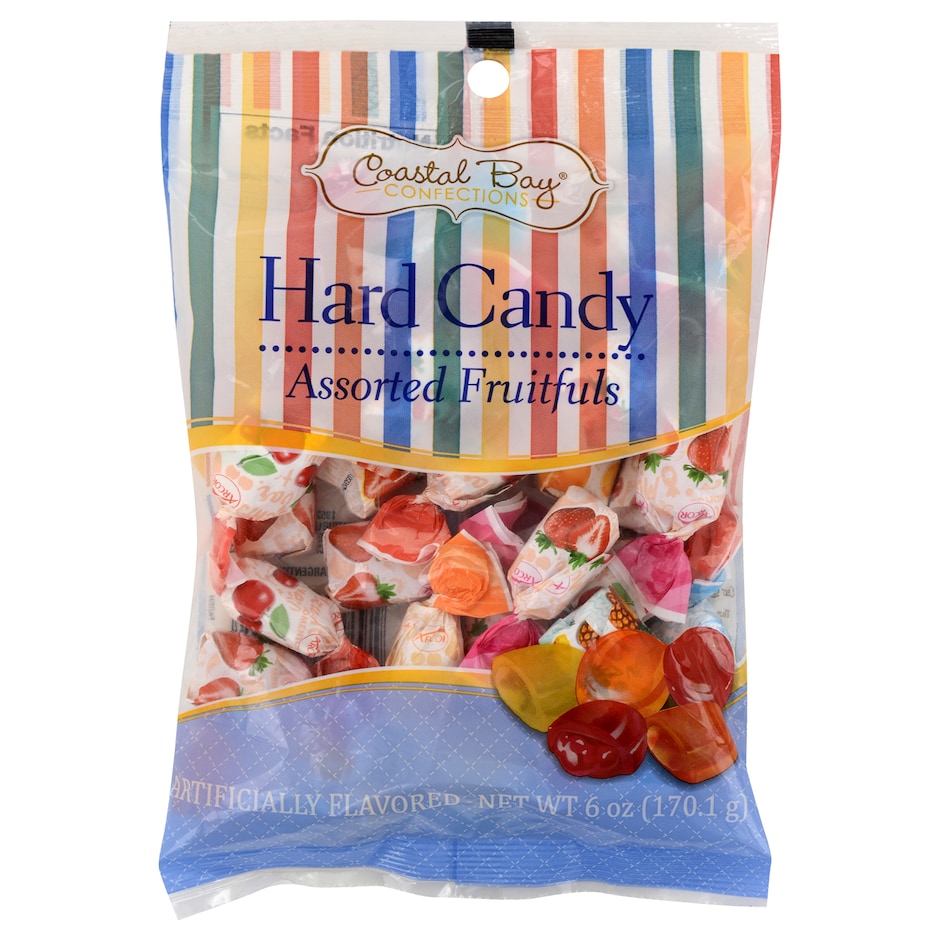 Bulk Coastal Bay Assorted Fruity Hard Candy, 6 oz. Bags Dollar Tree