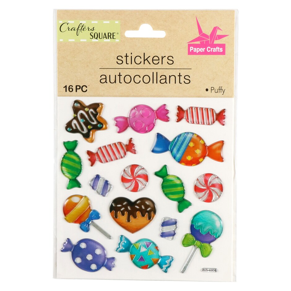 Stickers Puffy 3D Pa Que Tus Manualidades Cojan Vida - Mercablo 4