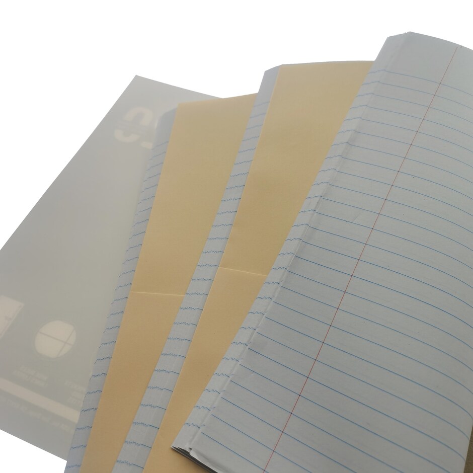 Cuaderno Espiral 3 Materias Rayas Anchas 120 Hojas 4