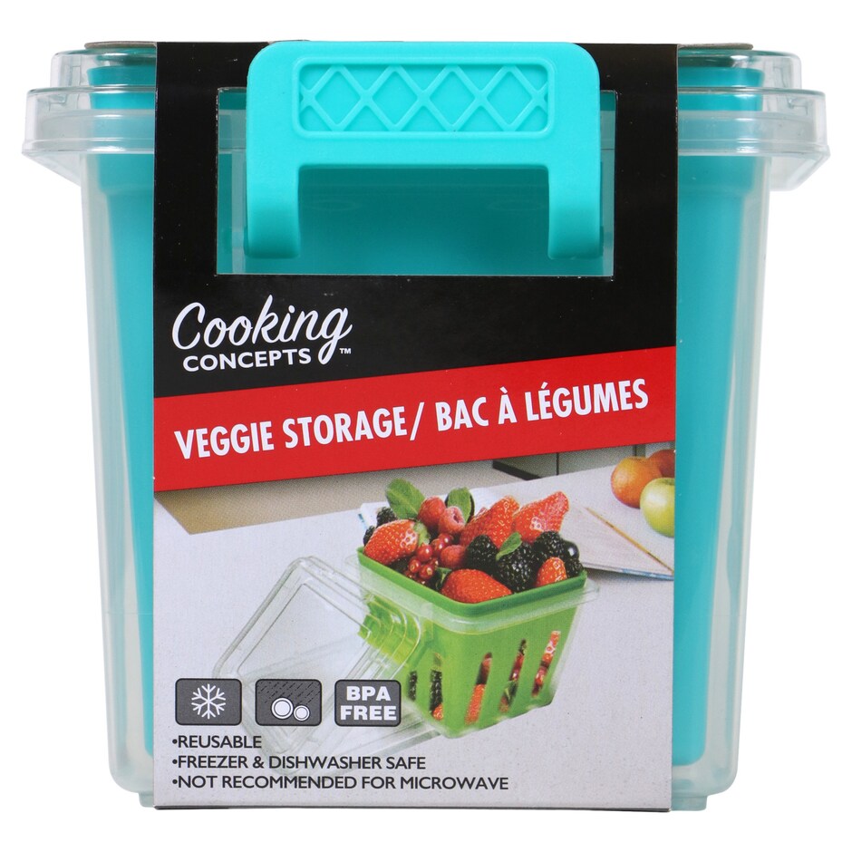 Envases Plasticos Cooking Concepts Pa Frutas y Vegetales Frescos 4