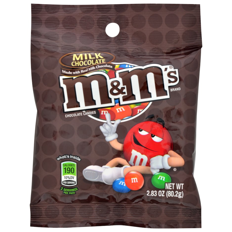 Bulk M&M's Chocolate Candies, 2.83 oz. Bags Dollar Tree