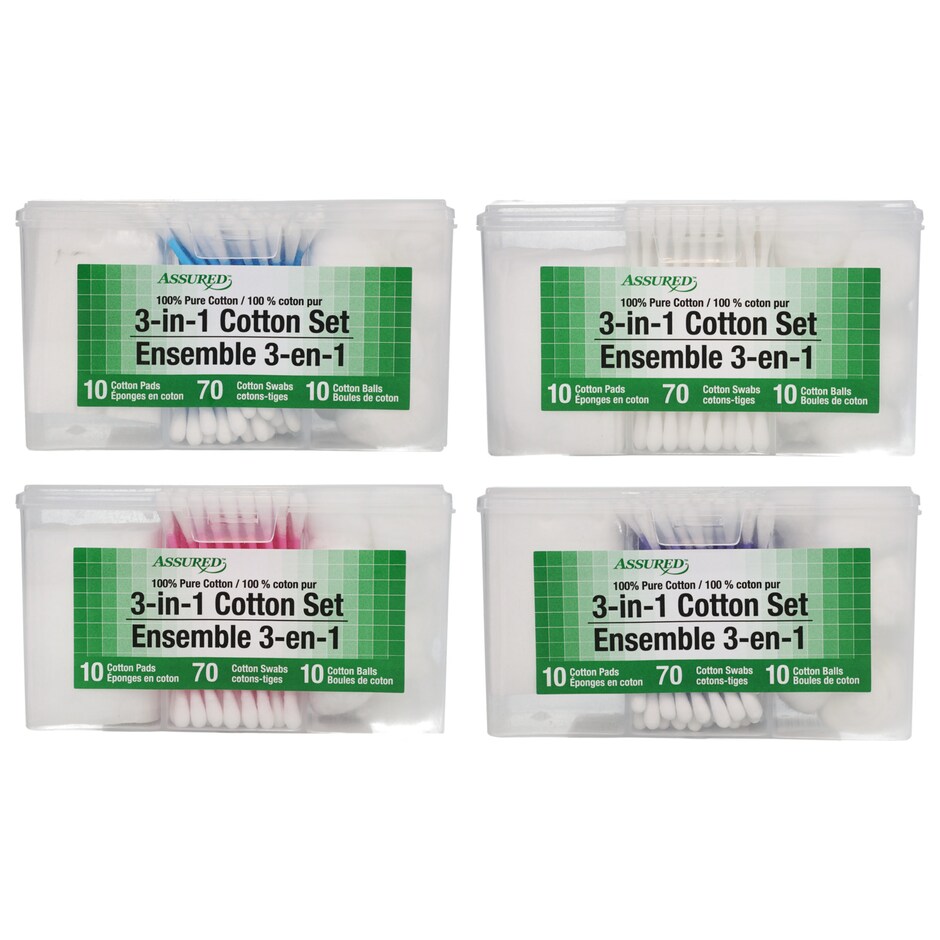 Cotton Balls, Cotton Rounds & Swabs