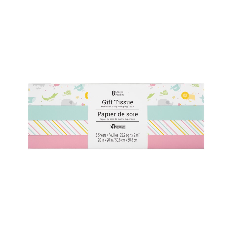 Papel Seda Pa Envolver Regalos - Disenos Bacanos - Pack de 8 2