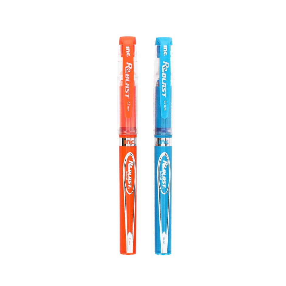 Lapiceros R2 Blast de Colores Surtidos - Pack de 2 para Escribir Suave 2