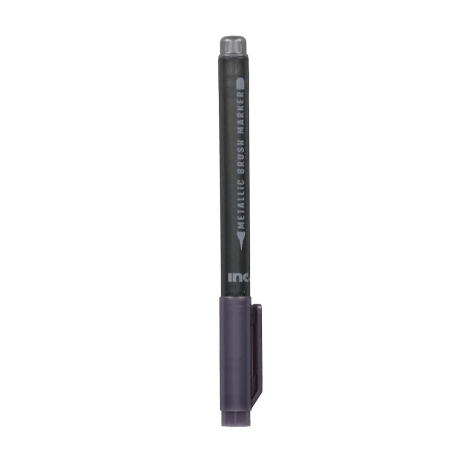 Marcadores Pincel Morado Metalico pa tus Notas Brillantes 2