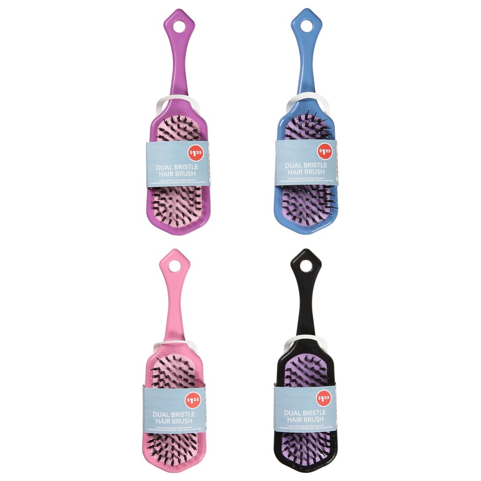 Dual Bristle Hair Brush Dollar Tree