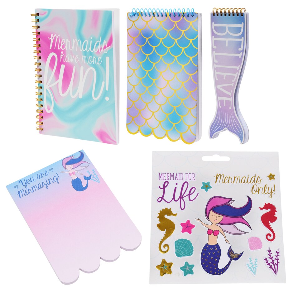 Libretas y Stickers de Sirenas CrownJewlz para la Imaginacion y Diversion 3